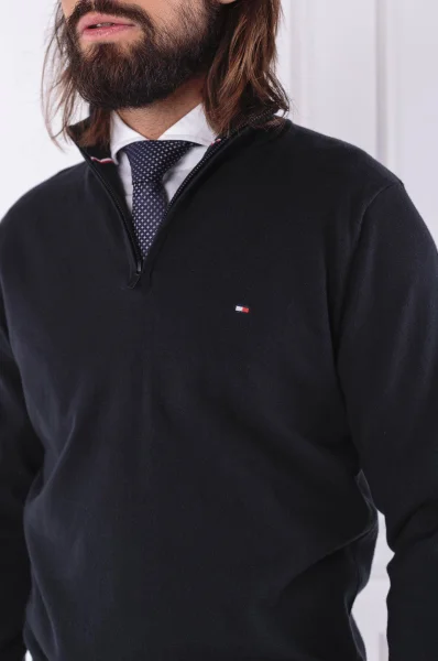 Пуловер | Regular Fit Tommy Hilfiger черен