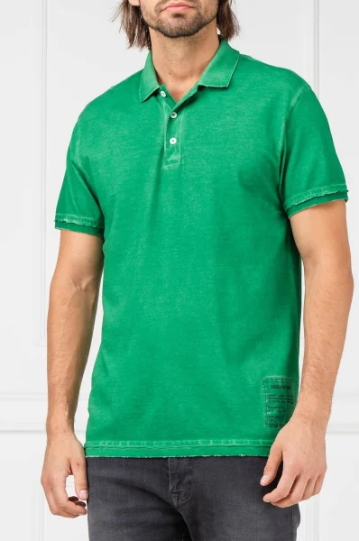 Поло/тениска с яка TROT | Regular Fit | pique Zadig&Voltaire зелен