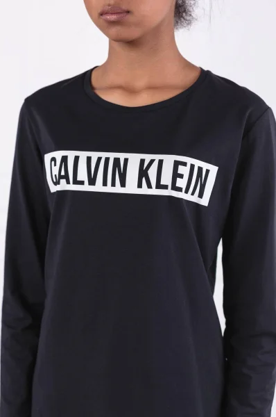 Блуза LS TEE LOGO | Regular Fit Calvin Klein Performance черен