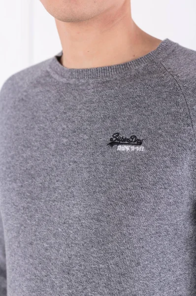 Пуловер ORANGE LABEL | Regular Fit Superdry сив