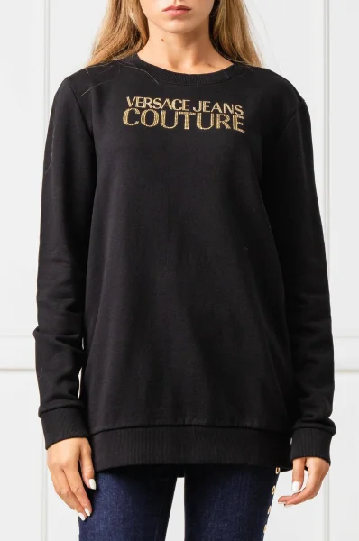 Суитчър/блуза | Loose fit Versace Jeans Couture черен