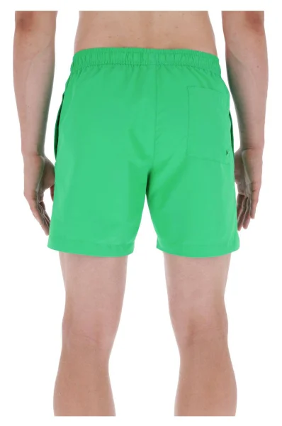 Шорти бански MEDIUM DRAWSTRING | Regular Fit Calvin Klein Swimwear зелен