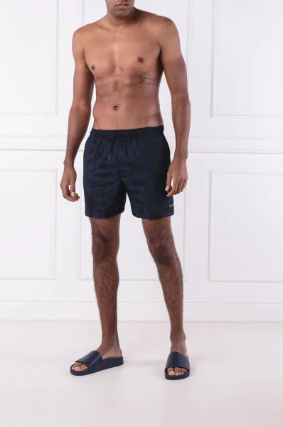 Шорти бански | Regular Fit Calvin Klein Swimwear тъмносин