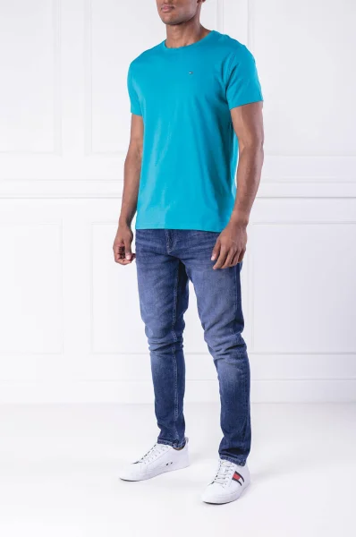 Тениска TJM ESSENTIAL SOLID | Regular Fit Tommy Jeans небесносин