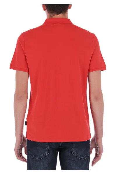 Поло/тениска с яка Jacob | Regular Fit Calvin Klein червен