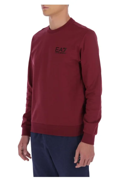 Суитчър/блуза | Regular Fit EA7 бордо