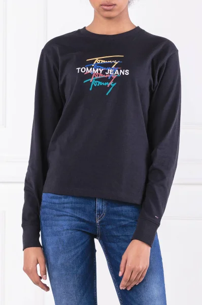 Блуза TJW MULTI LOGO | Regular Fit Tommy Jeans черен
