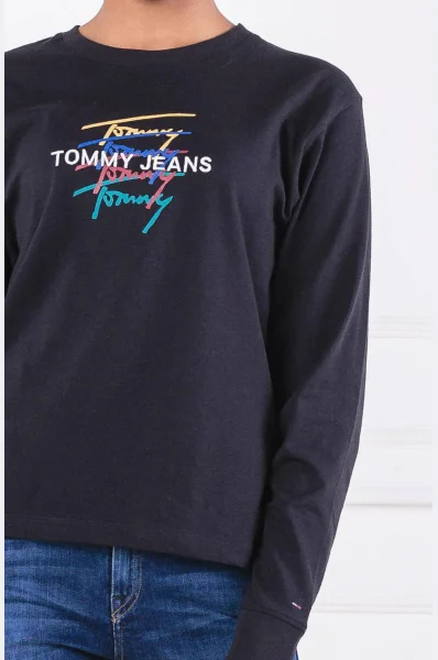 Блуза TJW MULTI LOGO | Regular Fit Tommy Jeans черен