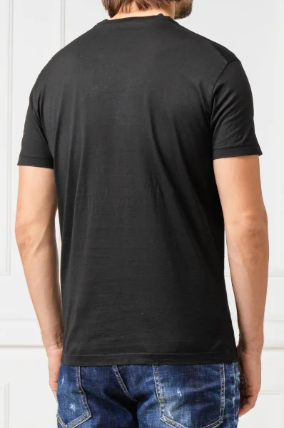 Тениска Cool | Regular Fit Dsquared2 черен