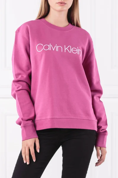 Суитчър/блуза | Regular Fit Calvin Klein розов