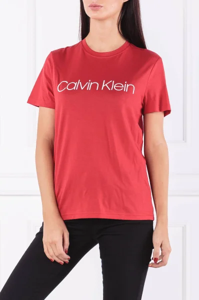 Тениска LOGO | Regular Fit Calvin Klein червен