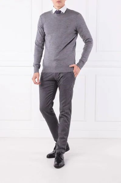 Пуловер | Regular Fit Tommy Tailored сив