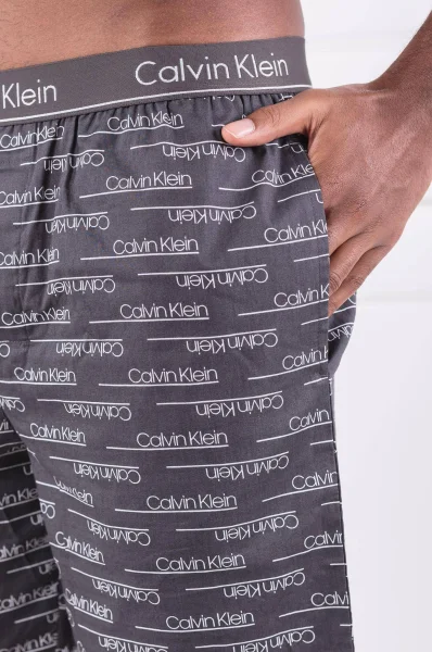 Шорти от пижама | Regular Fit Calvin Klein Underwear графитен