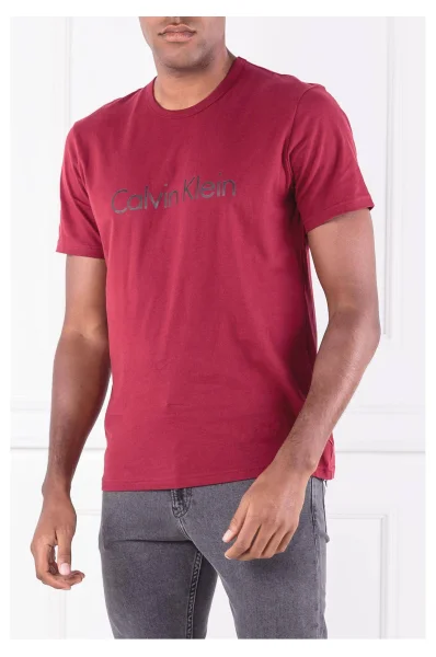 Тениска | Regular Fit Calvin Klein Underwear малинов