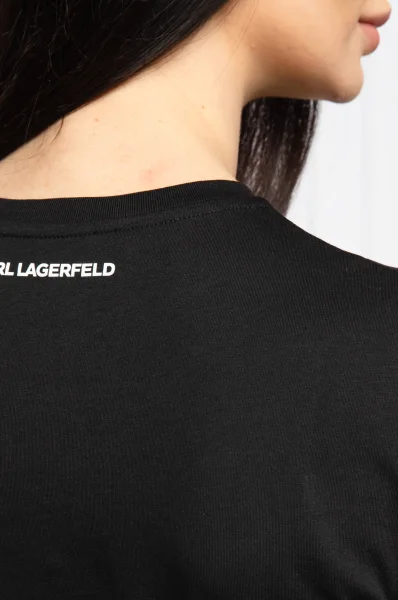 Тениска Bauhaus | Regular Fit Karl Lagerfeld черен