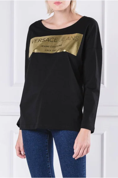 Блуза | Regular Fit Versace Jeans черен