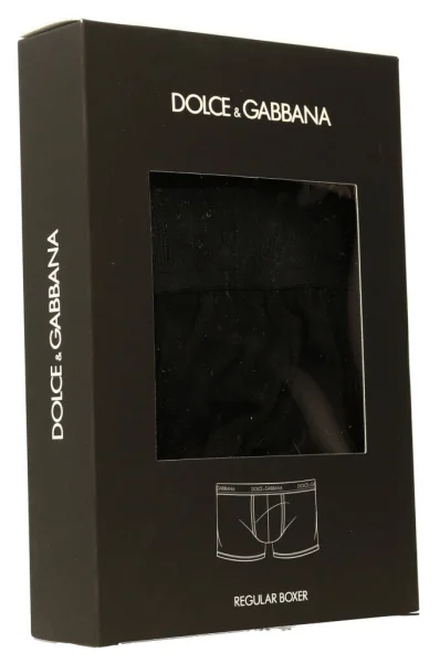 Боксерки | с добавка коприна Dolce & Gabbana черен