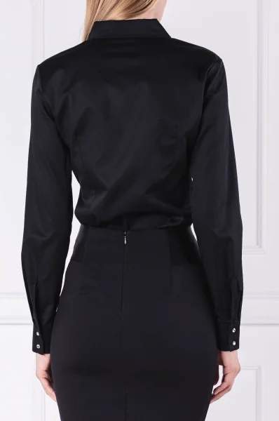 Риза CATE | Slim Fit GUESS черен