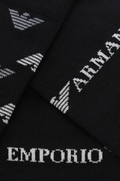 Чорапи 3-pack Emporio Armani черен
