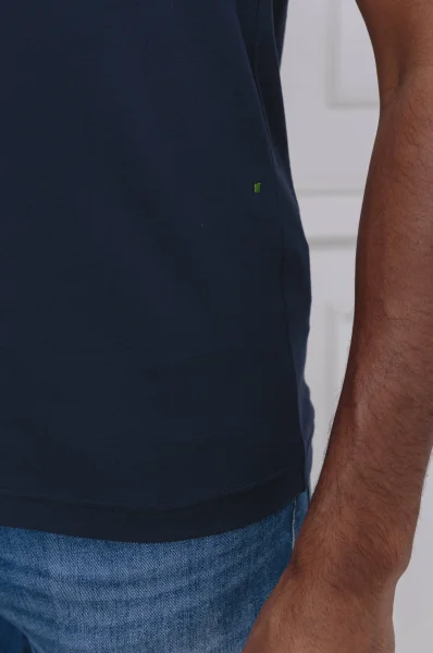 Поло/тениска с яка Paul | Regular Fit BOSS GREEN тъмносин