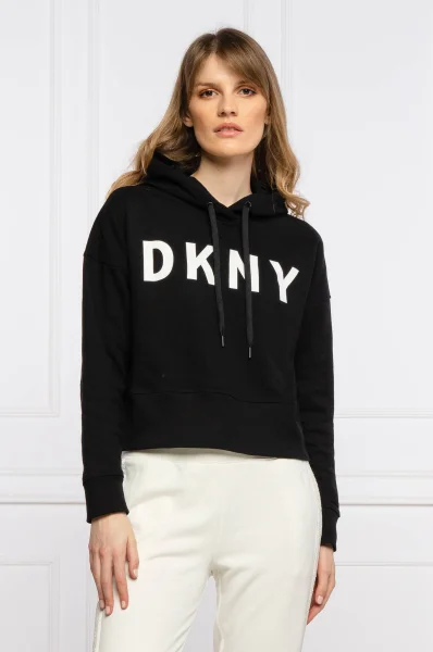 Суитчър/блуза EXPLODED | Cropped Fit DKNY Sport черен