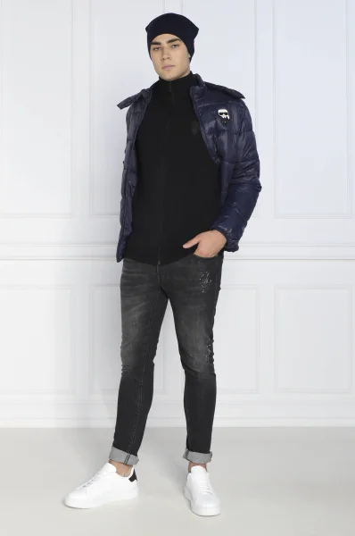 Пуловер | Regular Fit Karl Lagerfeld черен