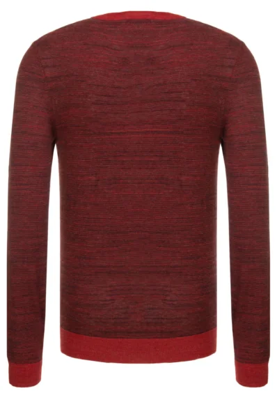 Пуловер Pintor | Slim Fit BOSS BLACK червен
