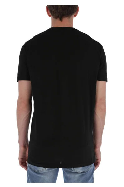 Тениска | Slim Fit Dsquared2 черен