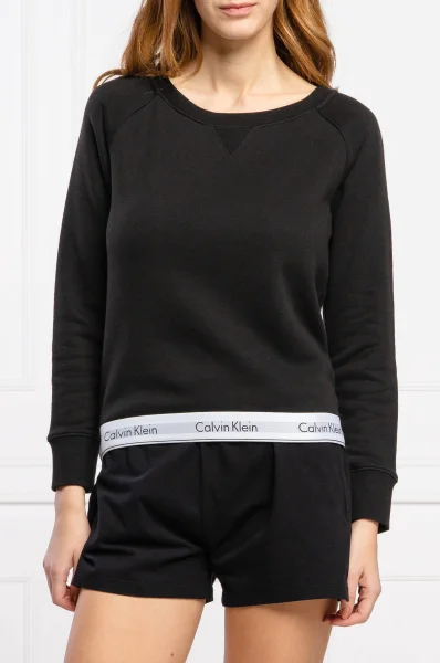Суитчър/блуза | Regular Fit Calvin Klein Underwear черен