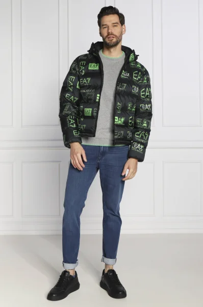 Пуловер Ritom | Regular Fit BOSS GREEN сив