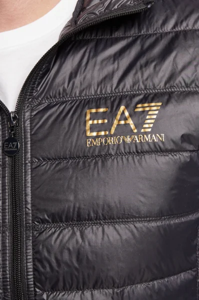 Пухена яке | Regular Fit EA7 черен