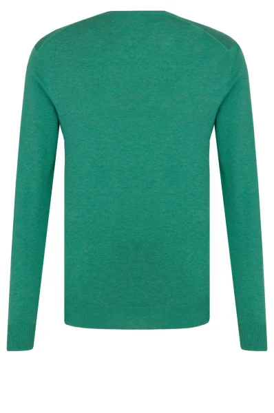 Пуловер Hackett London зелен