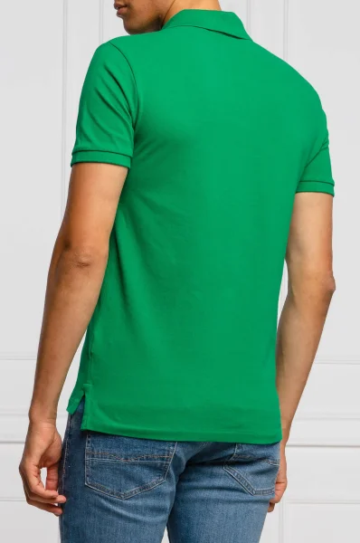 Поло/тениска с яка | Slim Fit POLO RALPH LAUREN зелен