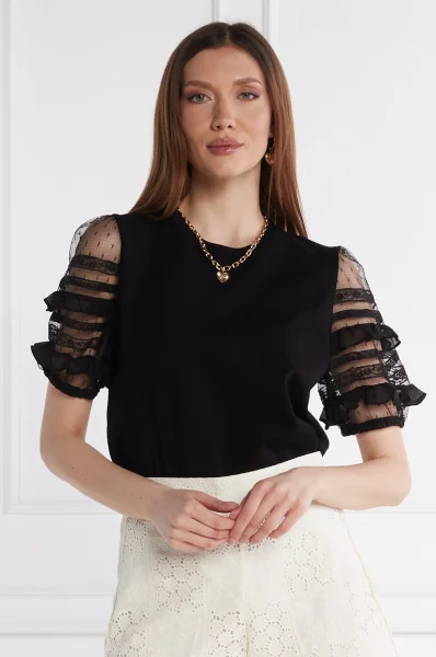 Блуза | Regular Fit TWINSET черен