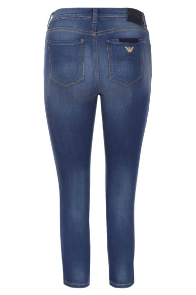 Дънки J03 | Cropped Fit Armani Jeans син