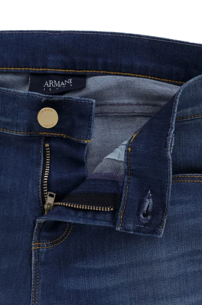 Дънки J03 | Cropped Fit Armani Jeans син