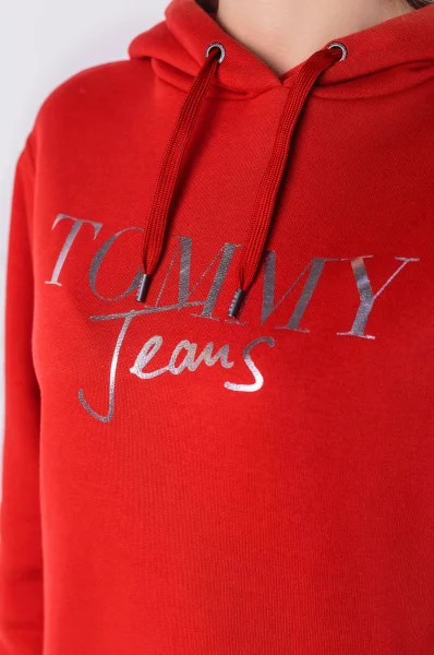Суитчър/блуза TJW MODERN LOGO HOOD | Regular Fit Tommy Jeans червен