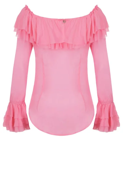 Блуза | Regular Fit TWINSET розов