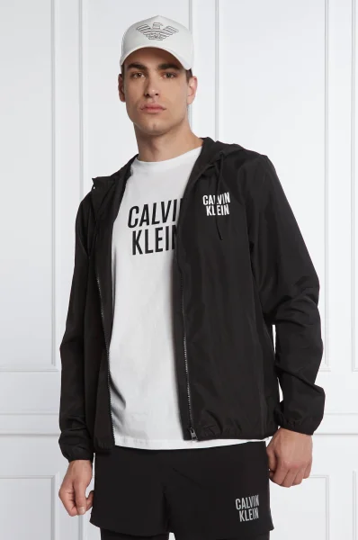 Яке | Regular Fit Calvin Klein Swimwear черен