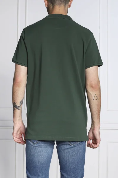Поло/тениска с яка VIDAL | Regular Fit Pepe Jeans London зелен