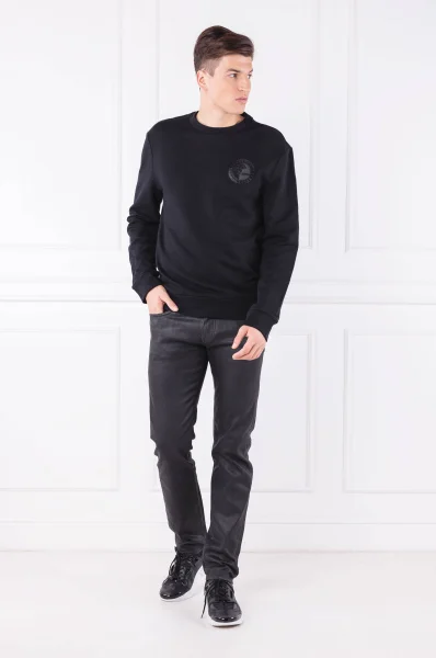 Суитчър/блуза | Regular Fit Versace Collection черен