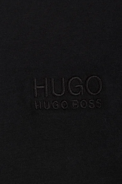 T-shirt Divo HUGO черен