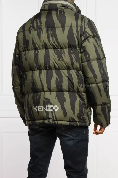 Пухена яке | Regular Fit Kenzo зелен