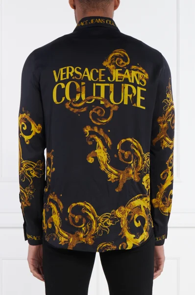 Риза | Regular Fit Versace Jeans Couture черен