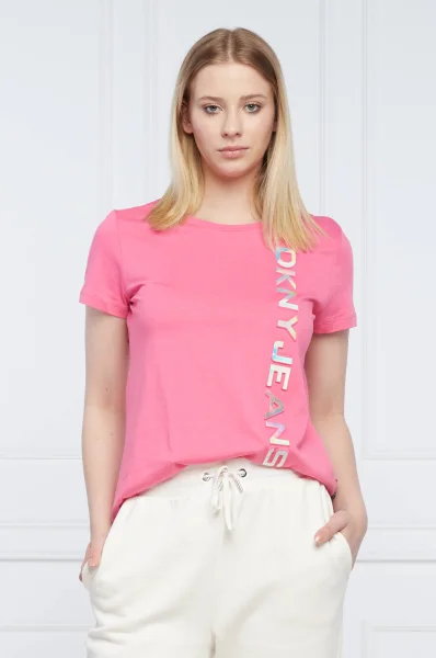 T-shirt | Regular Fit DKNY JEANS розов