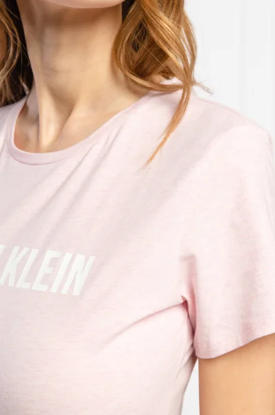 Тениска | Relaxed fit Calvin Klein Performance пудренорозов