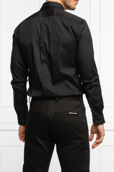 Риза | Regular Fit Les Hommes черен