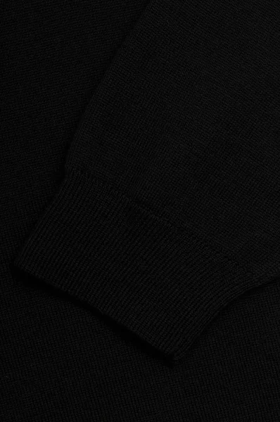 Пуловер Baram-L | Regular Fit BOSS BLACK черен