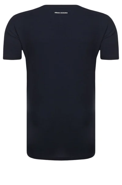Тениска | Loose fit Armani Exchange тъмносин