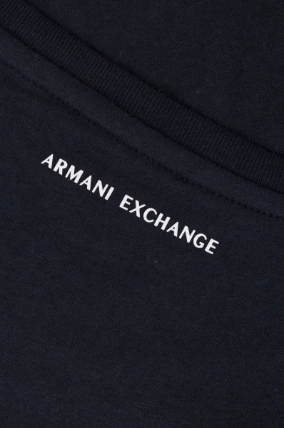 Тениска | Loose fit Armani Exchange тъмносин